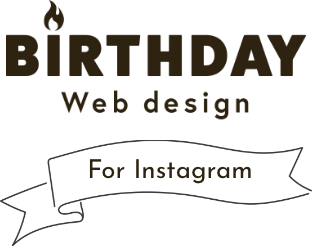 BIRTHDAY Web design For Instagramのロゴ